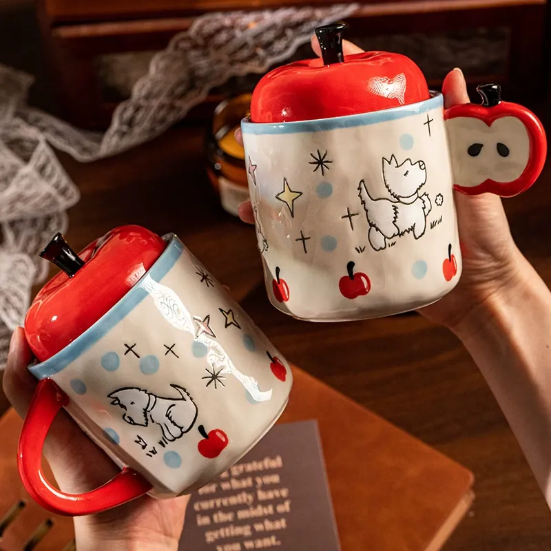Ceramic Mug with Lid