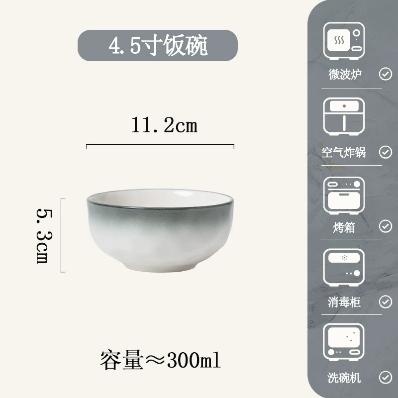 Porcelain Dinnerware Set tableware view 6