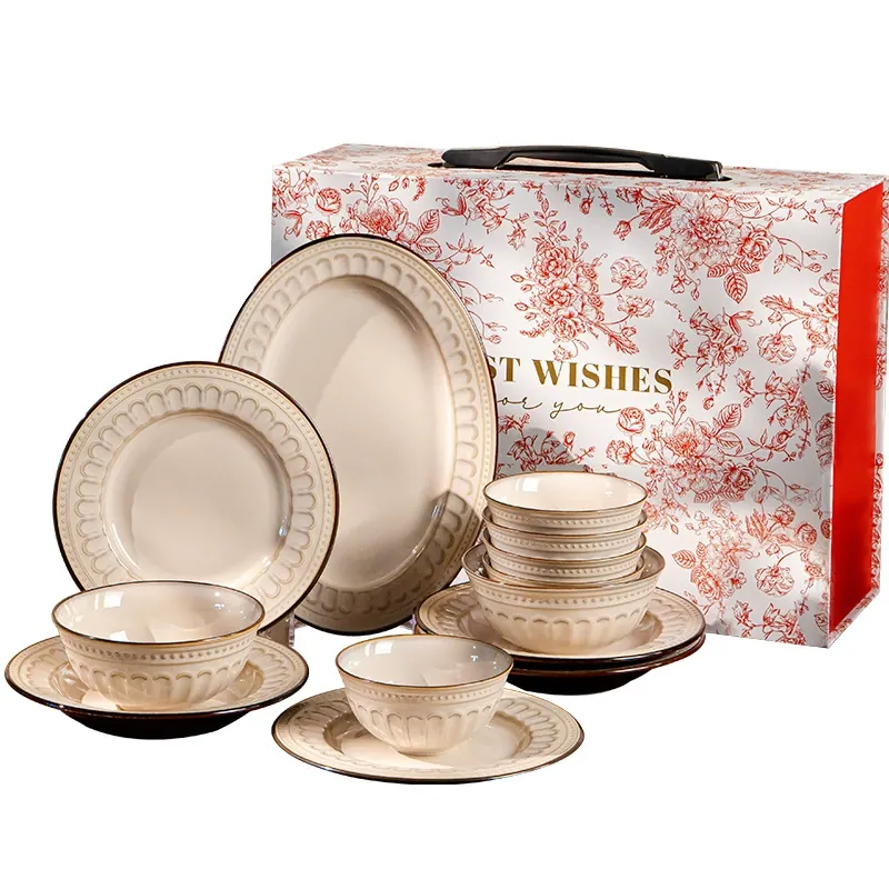 Porcelain Dinnerware Set tableware view 5