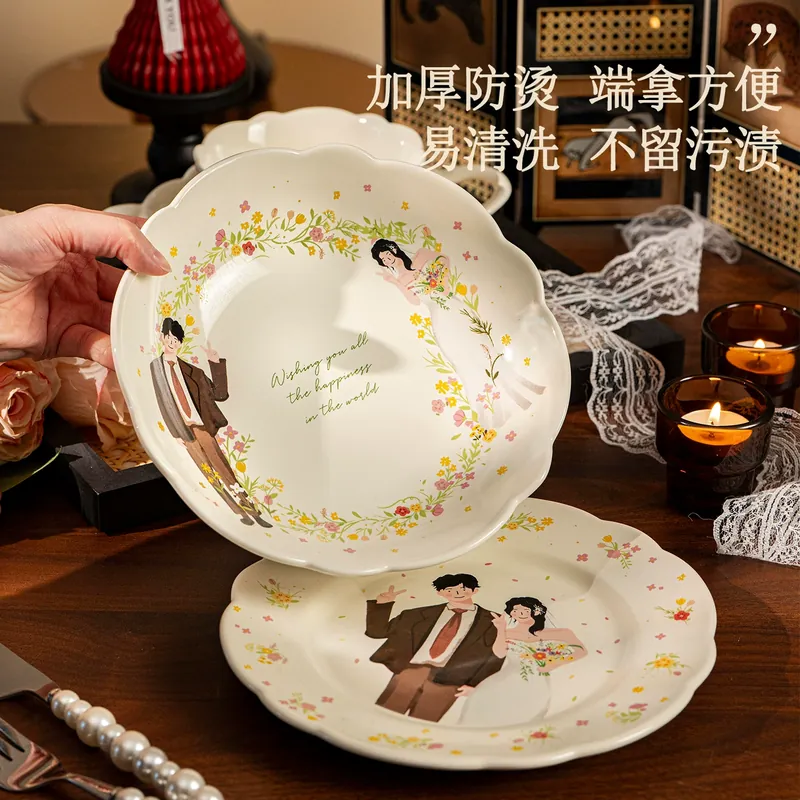 Porcelain Dinnerware Set tableware view 3