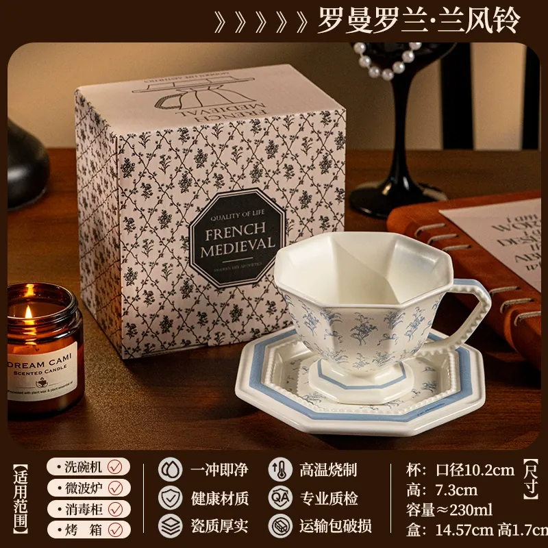 도자기 머그 & 소서 세트 tableware view 8