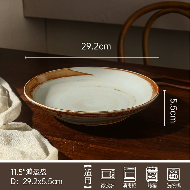 Assiette creuse en porcelaine tableware view 8
