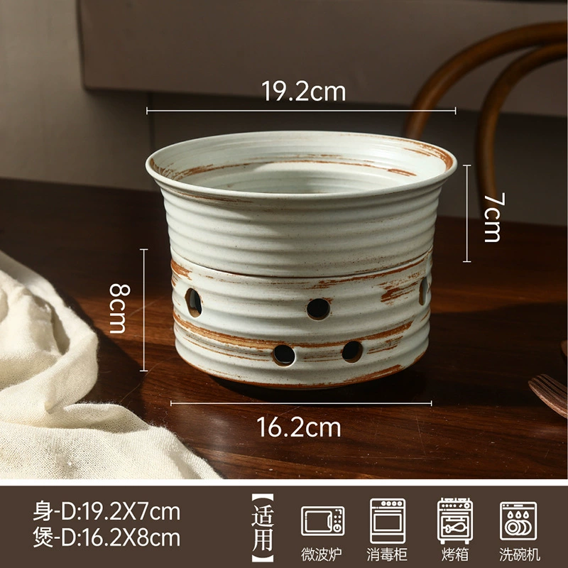 طبق تسخين من الحجر الخزفي tableware view 6