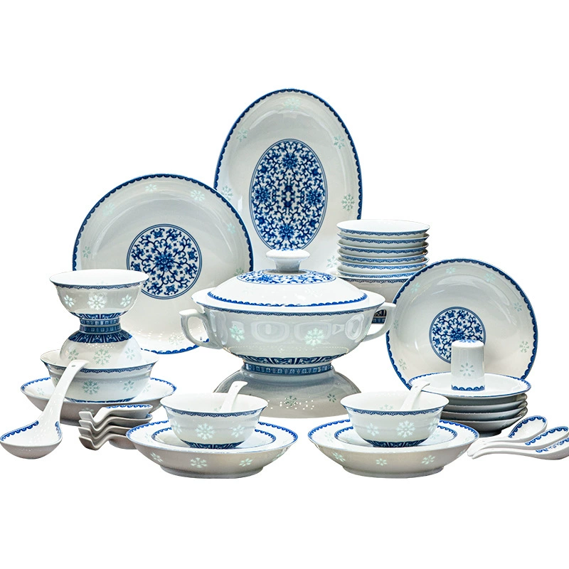 Porcelain Dinnerware Set tableware view 5