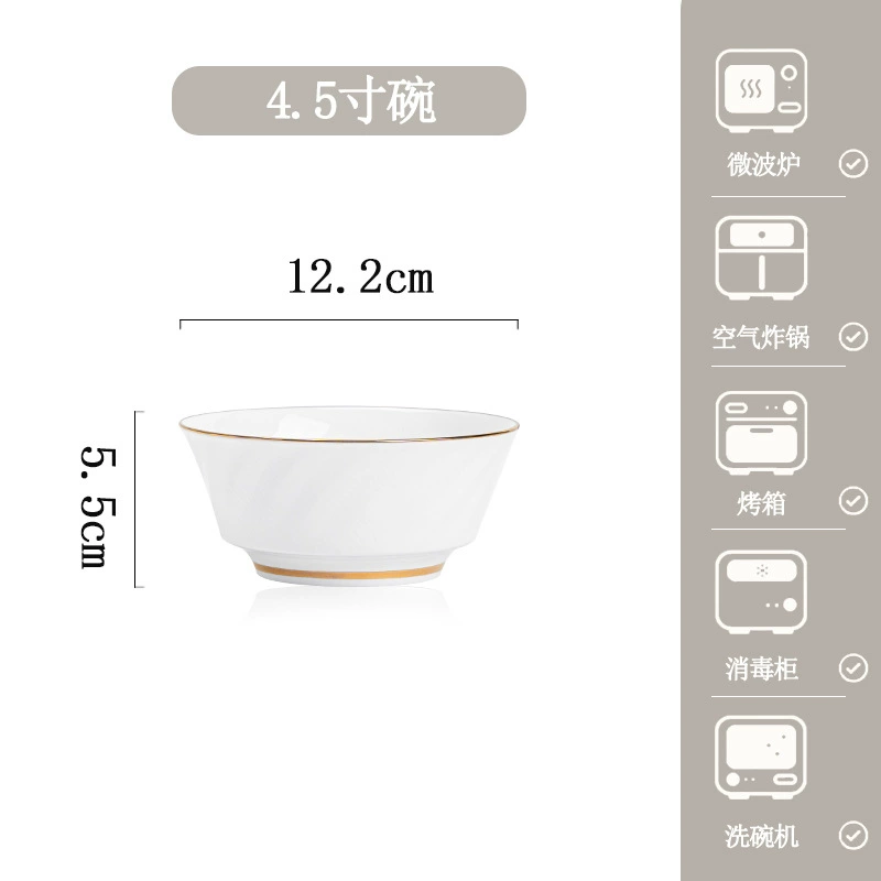 Bone China Dinnerware Set tableware view 6