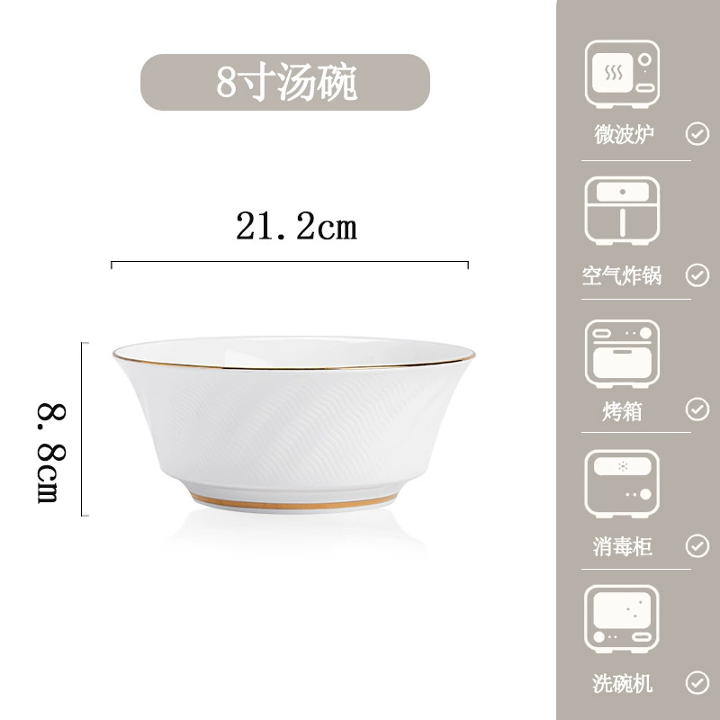 Bone China Dinnerware Set tableware view 8