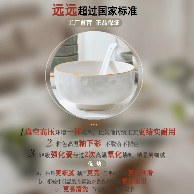 Service de vaisselle en porcelaine tableware view 4
