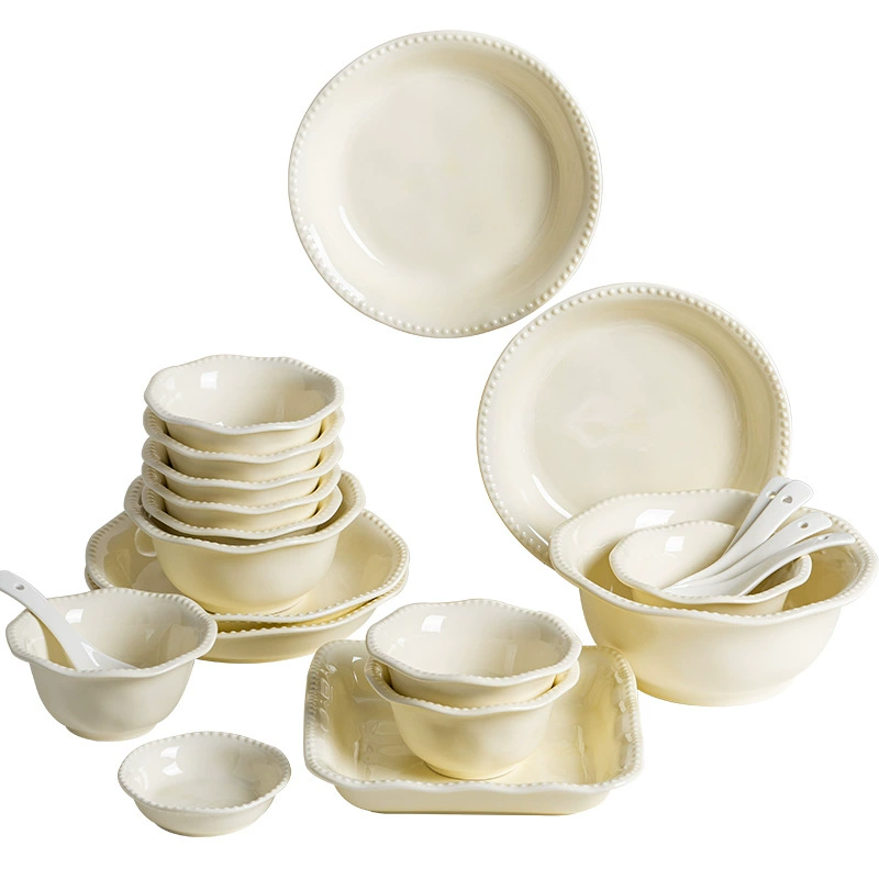 Porcelain Dinnerware Set tableware view 5