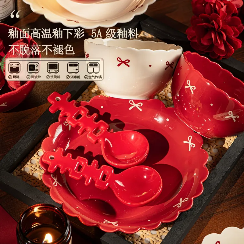 Porcelain Dinnerware Set tableware view 2