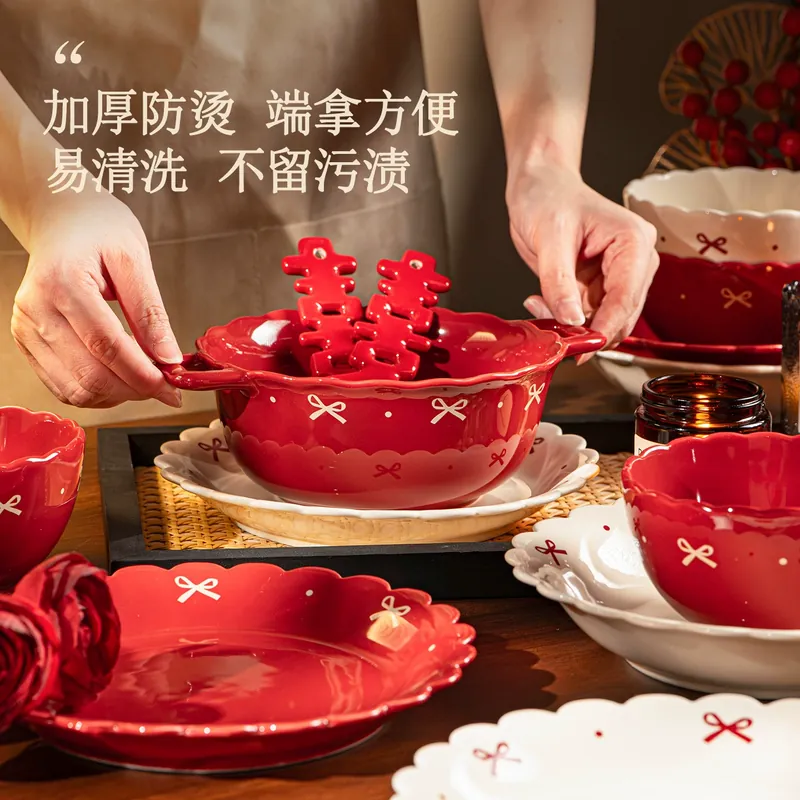 Porcelain Dinnerware Set tableware view 3