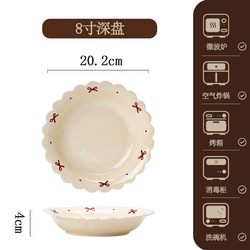 Porcelain Dinnerware Set tableware view 12