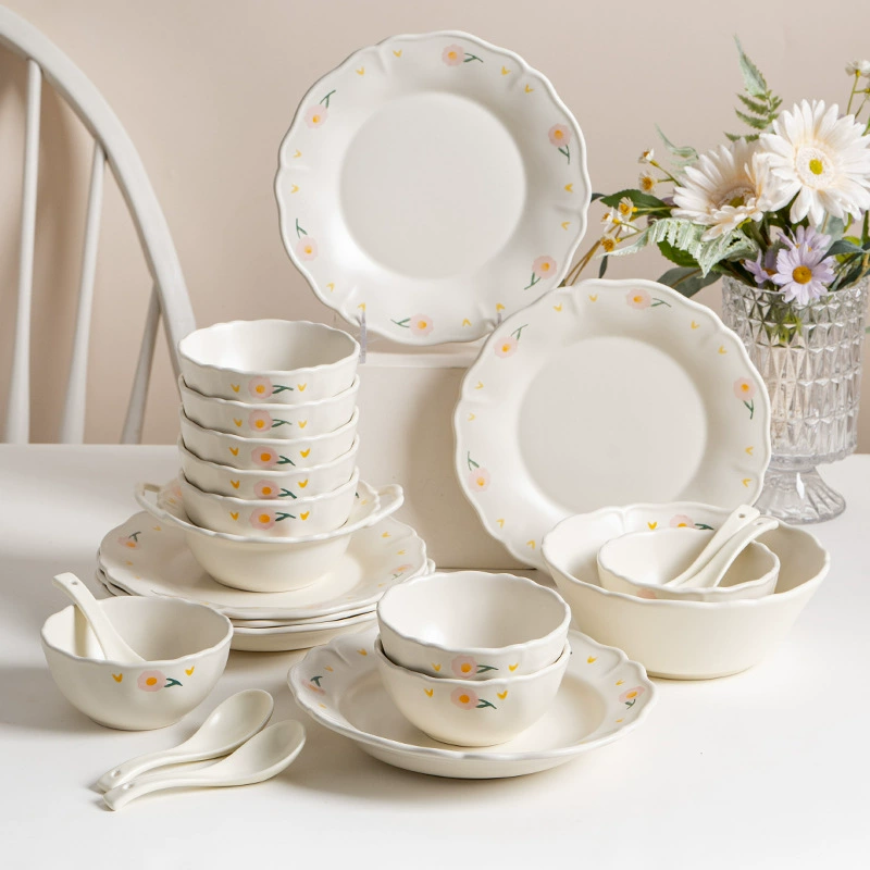 Porcelain Dinnerware Set tableware view 2