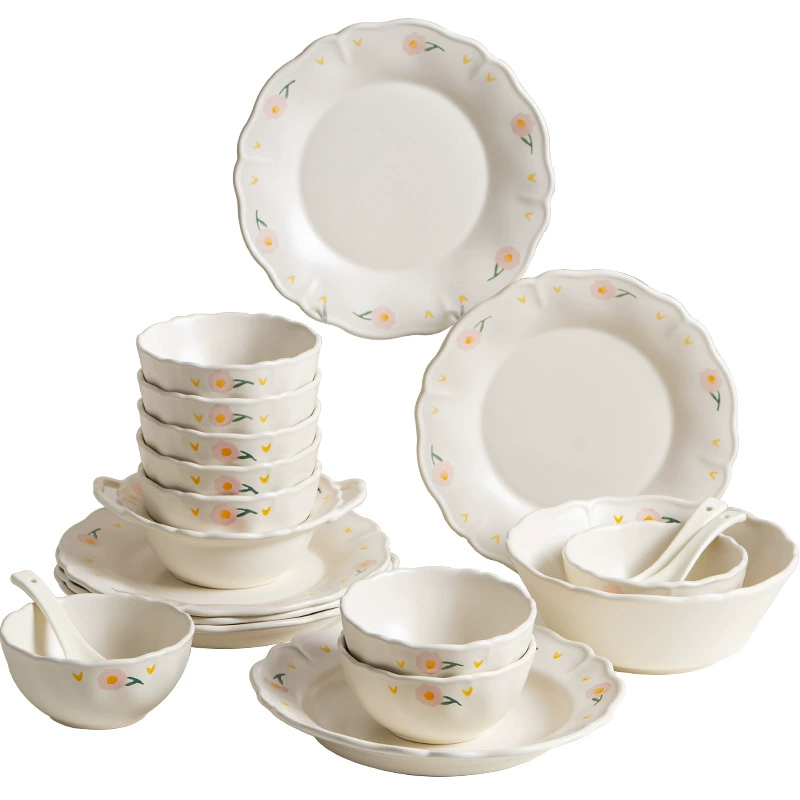 Porcelain Dinnerware Set tableware view 5