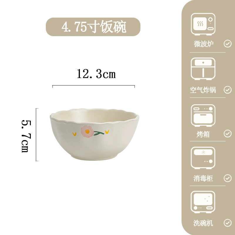 Porcelain Dinnerware Set tableware view 6