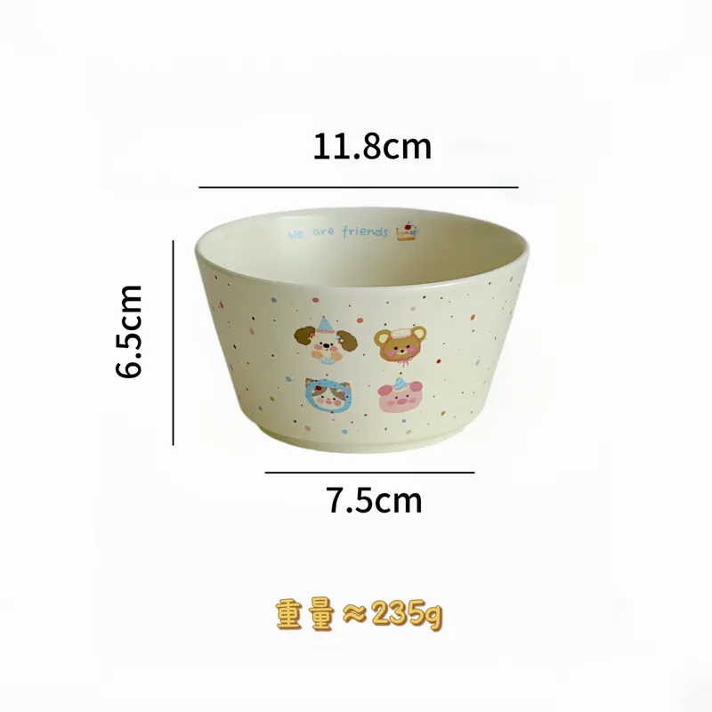 Porcelain Rice Bowl tableware view 9