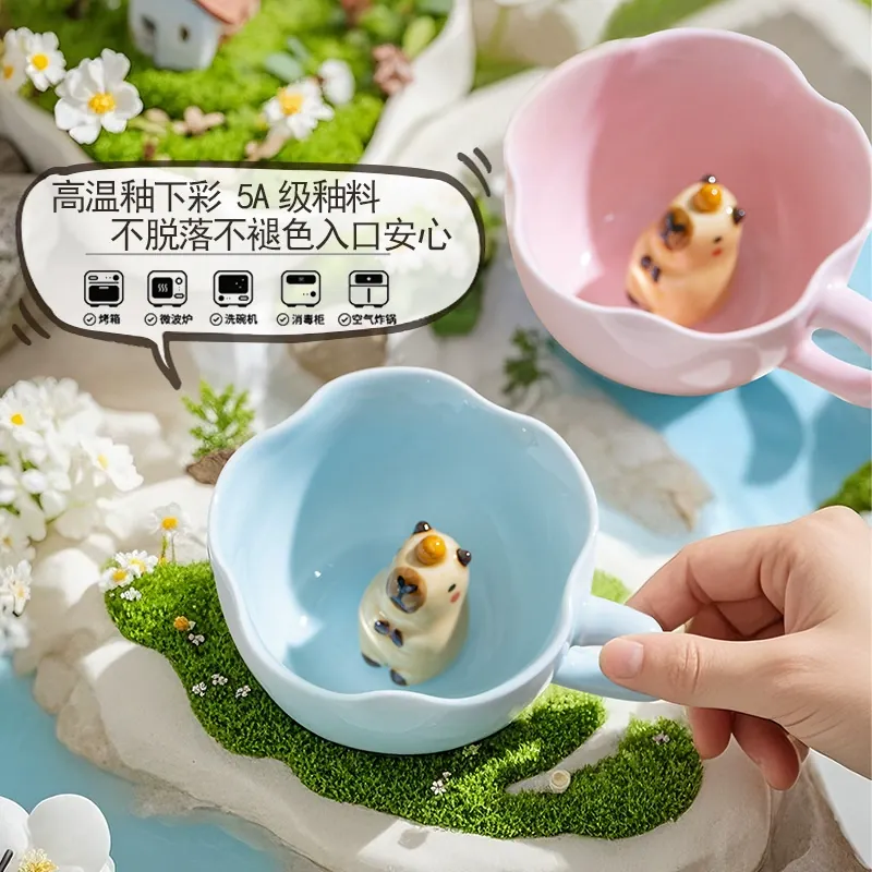 Taza de porcelana tableware view 3