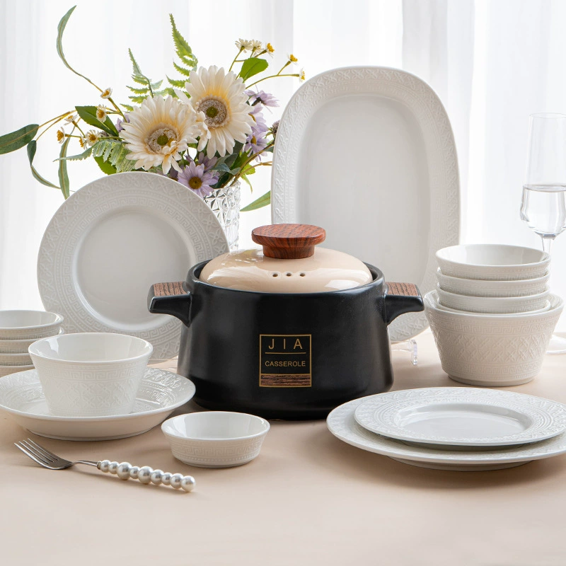 Porcelain Dinnerware Set tableware view 4