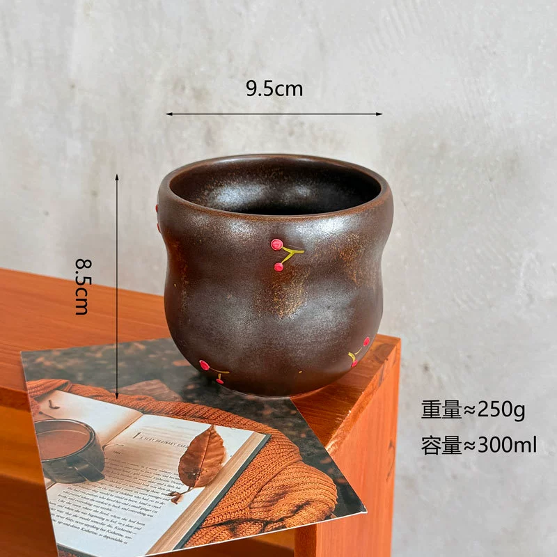 طقم أدوات مائدة سيراميك بتأثير الفرن tableware view 6