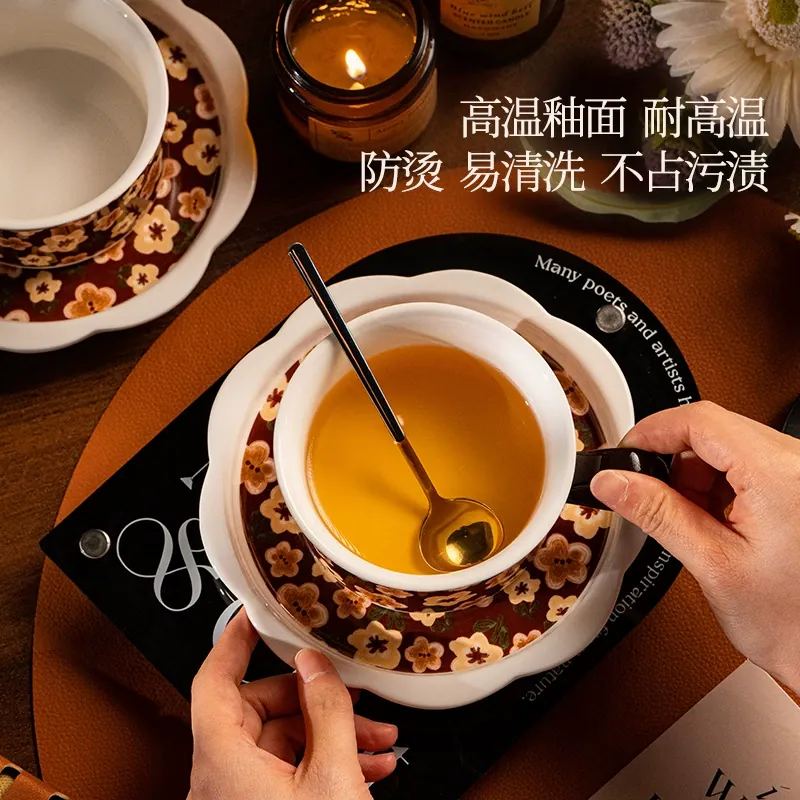 도자기 머그 & 소서 세트 tableware view 4