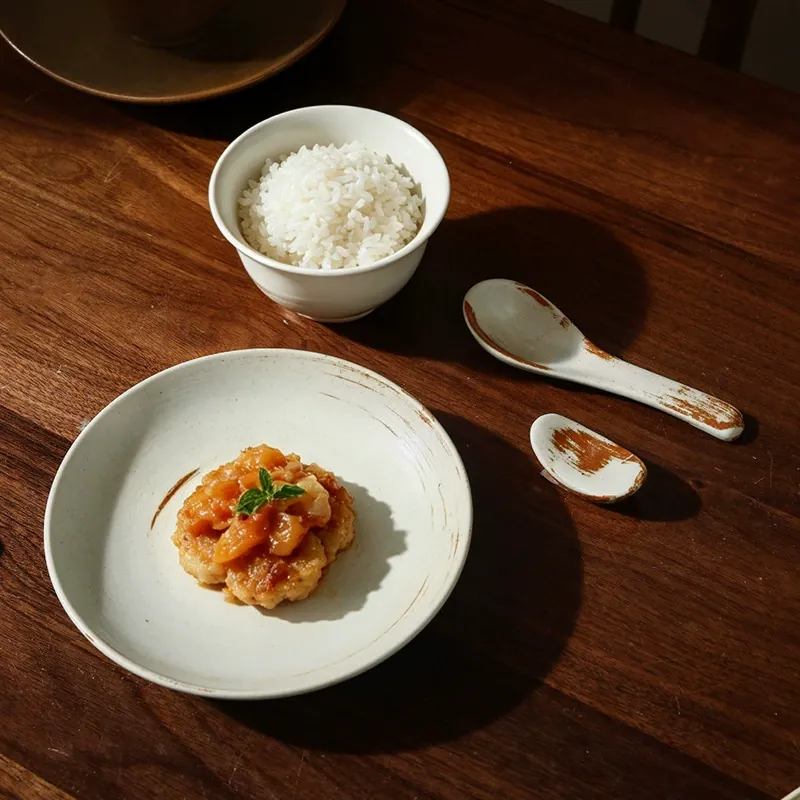 석기 식기 세트 (티컵 포함) tableware view 2