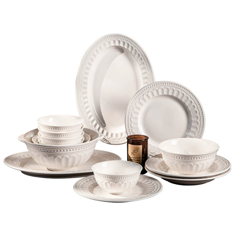 Porcelain Dinnerware Set tableware view 5