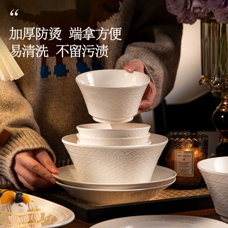 Porcelain Dinnerware Set tableware view 2