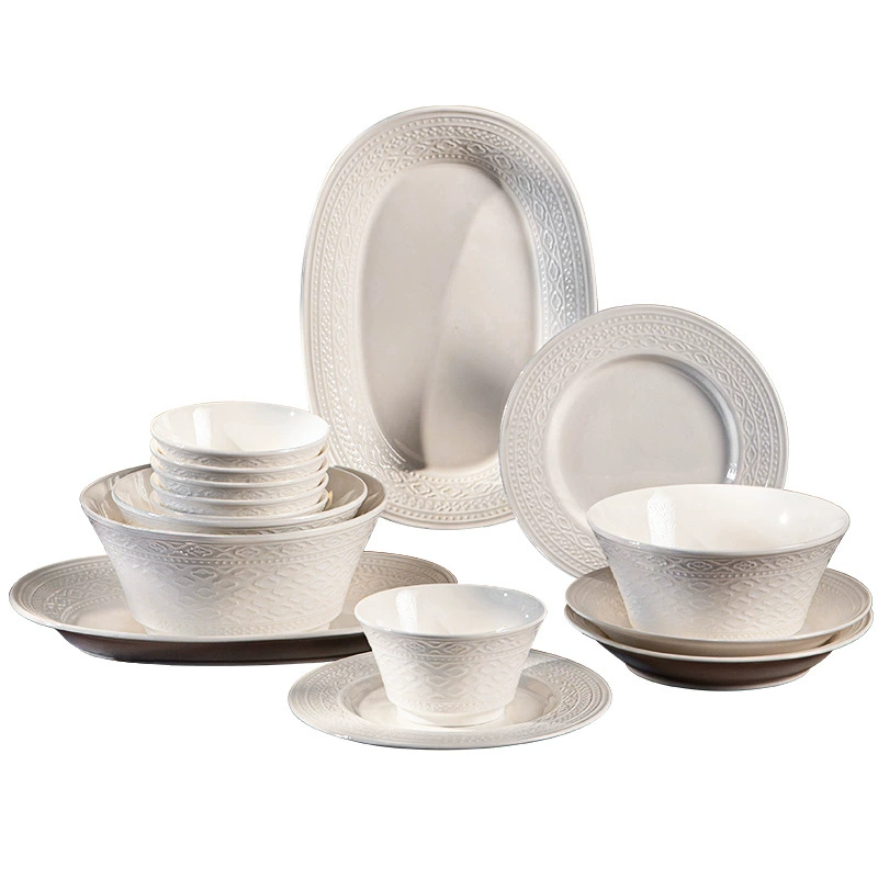 Porcelain Dinnerware Set tableware view 5
