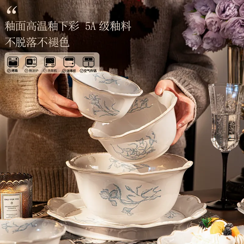 Porcelain Dinnerware Set tableware view 2