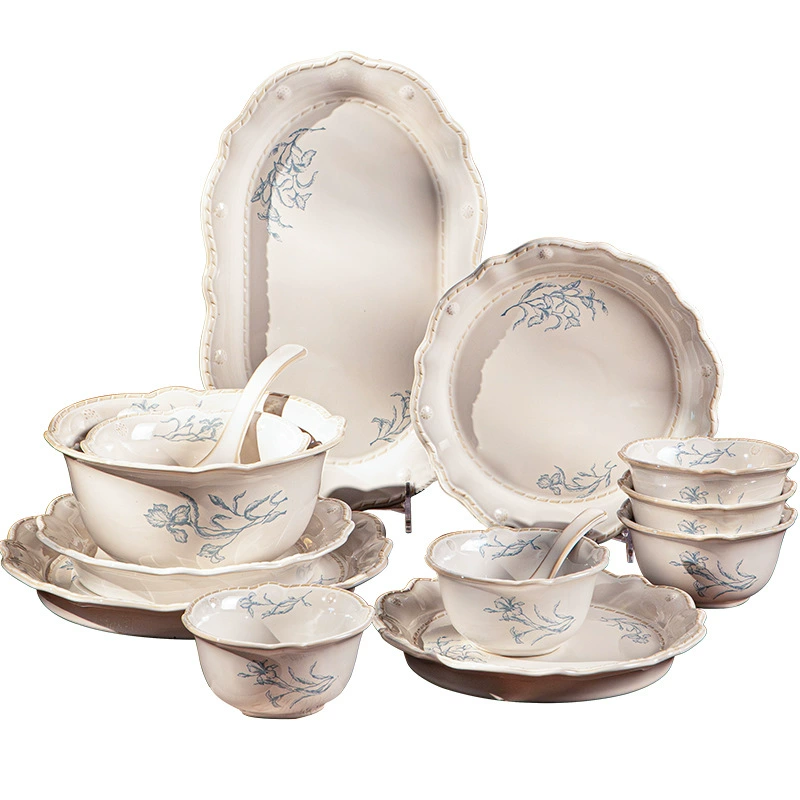 Porcelain Dinnerware Set tableware view 5