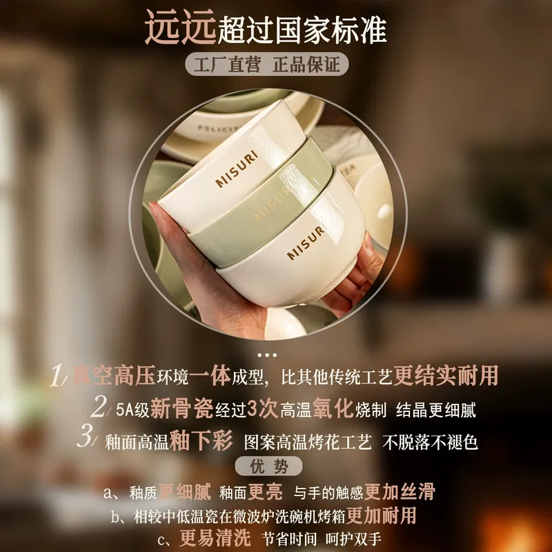 Service de vaisselle en porcelaine tableware view 4