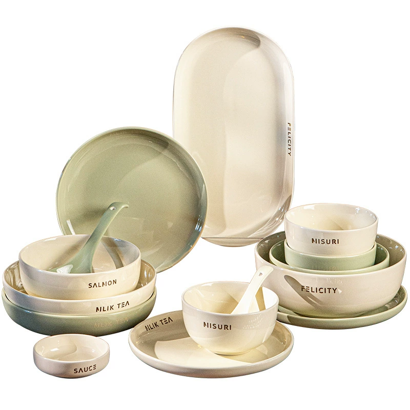 Service de vaisselle en porcelaine tableware view 5