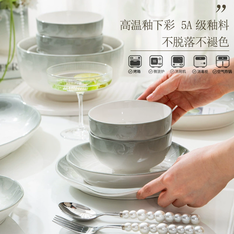 Porcelain Dinnerware Set tableware view 3