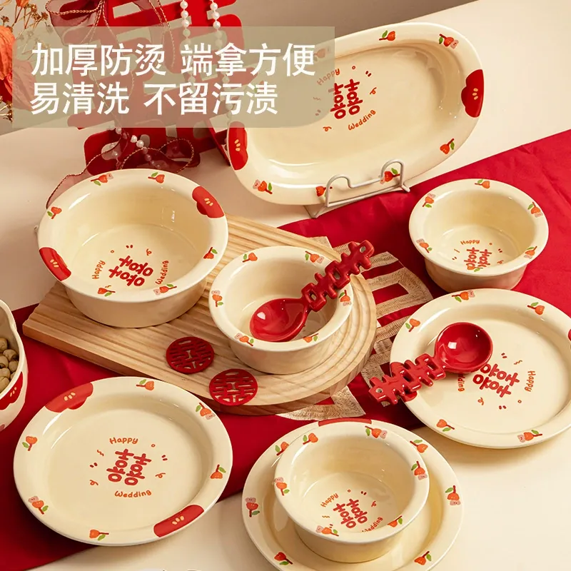 Service de vaisselle en porcelaine tableware view 3