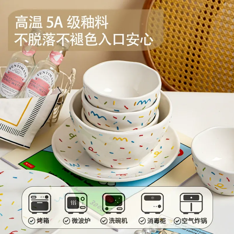 Porcelain Dinnerware Set tableware view 2