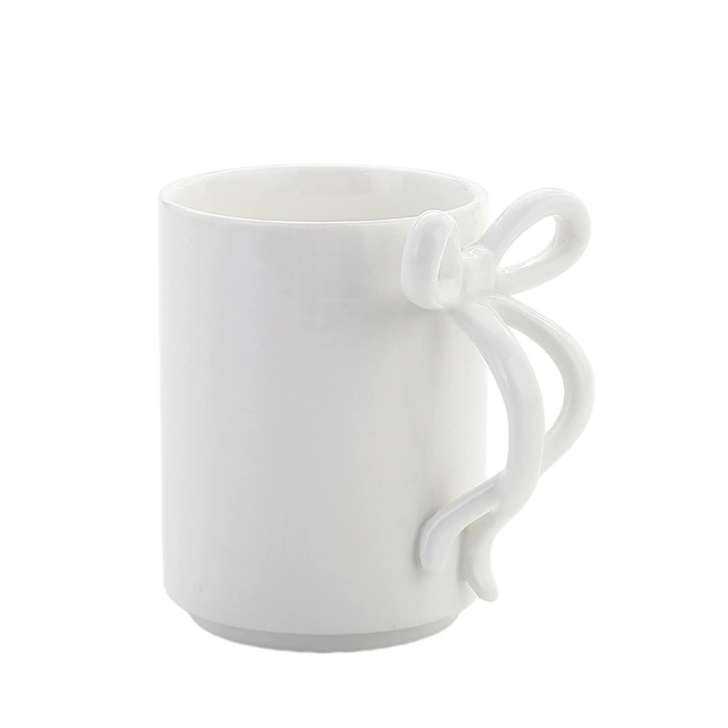 Porcelain Teapot with Bow Handle tableware view 5
