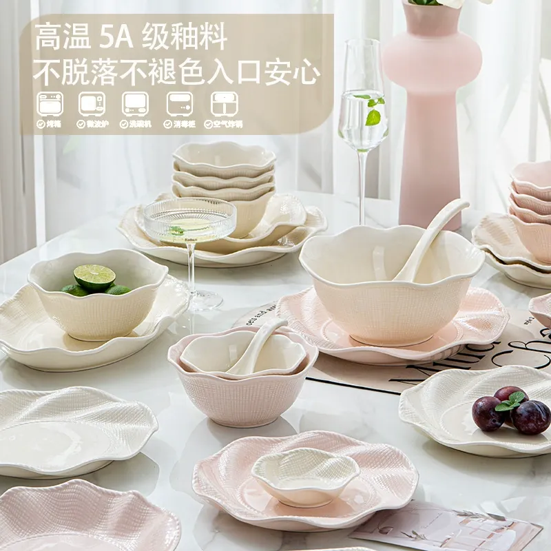 Porcelain Dinnerware Set tableware view 4