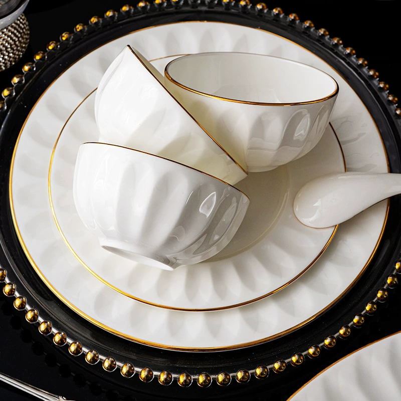 Bone China Dinnerware Set tableware view 2