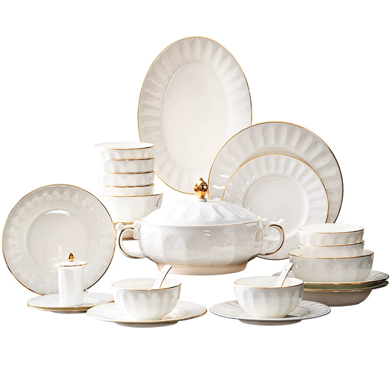 Bone China Dinnerware Set tableware view 5
