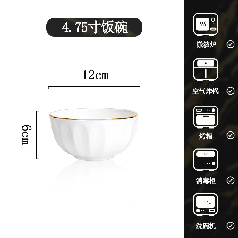 Bone China Dinnerware Set tableware view 6