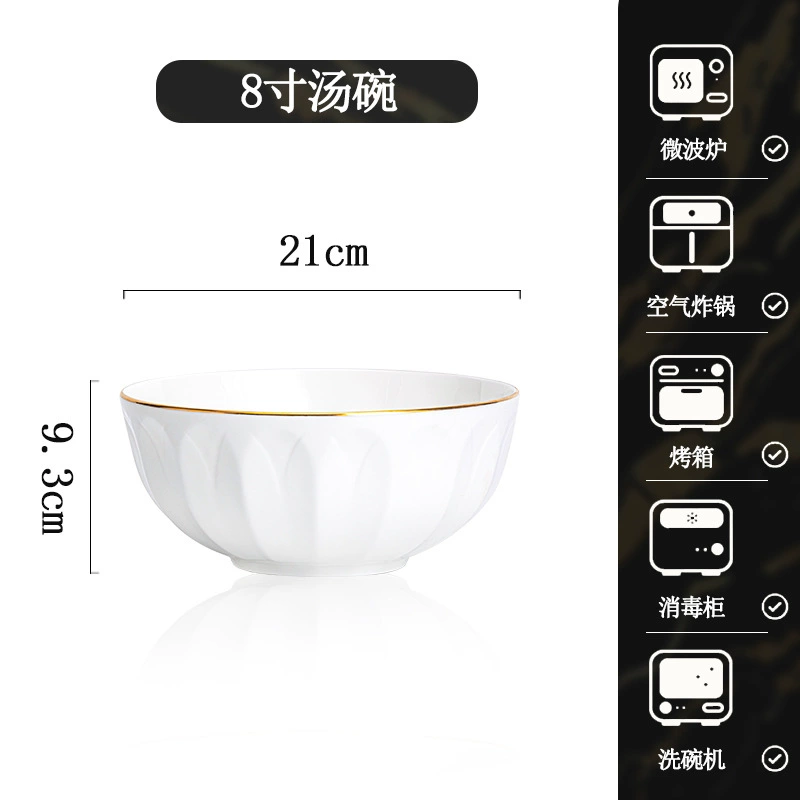 Bone China Dinnerware Set tableware view 8