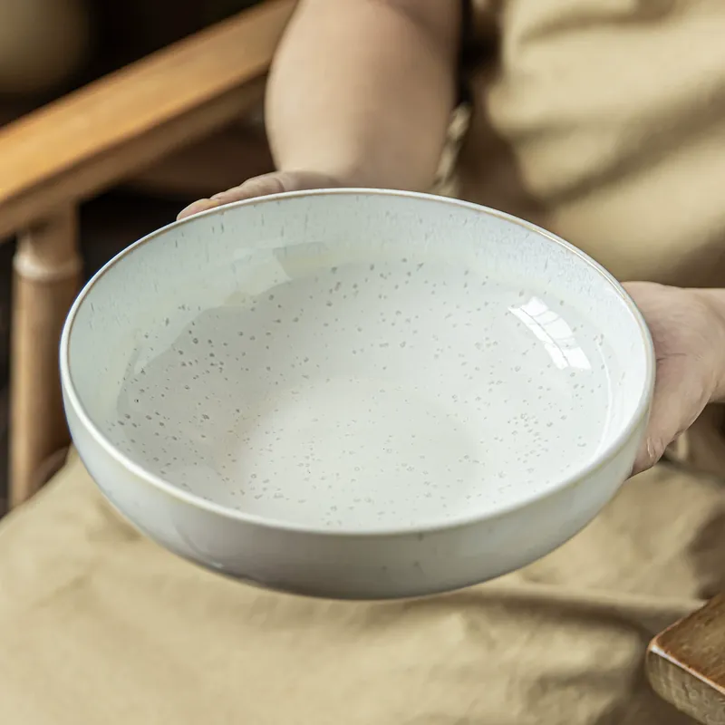 Vintage Sesame Glaze Ceramic Bowl tableware view 4