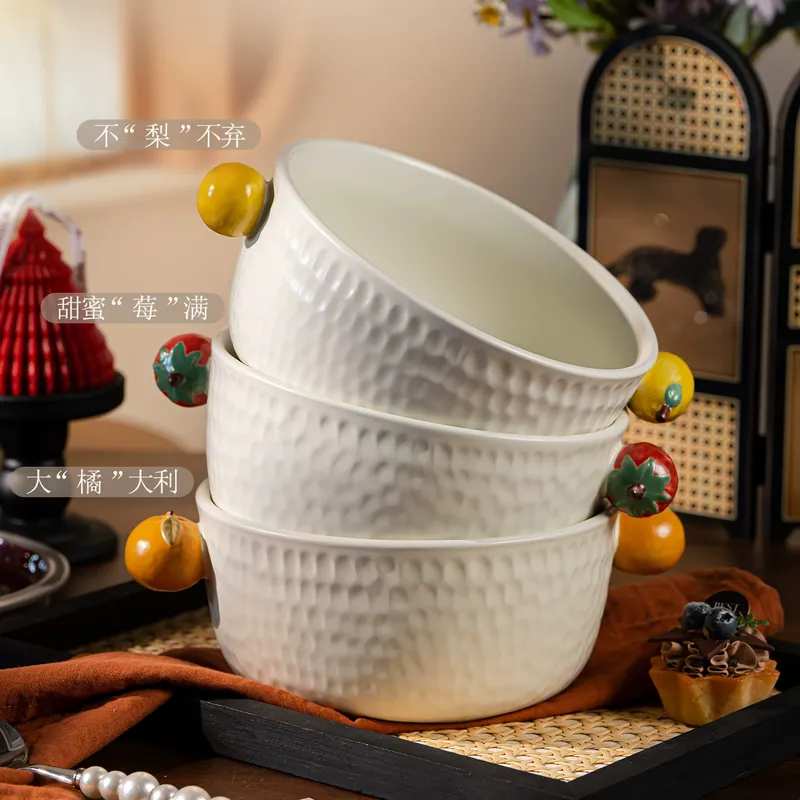 핸드페인팅 도자기 국수 그릇 tableware view 2