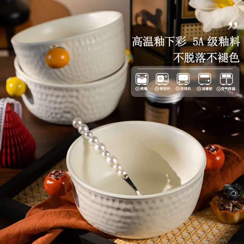 핸드페인팅 도자기 국수 그릇 tableware view 3