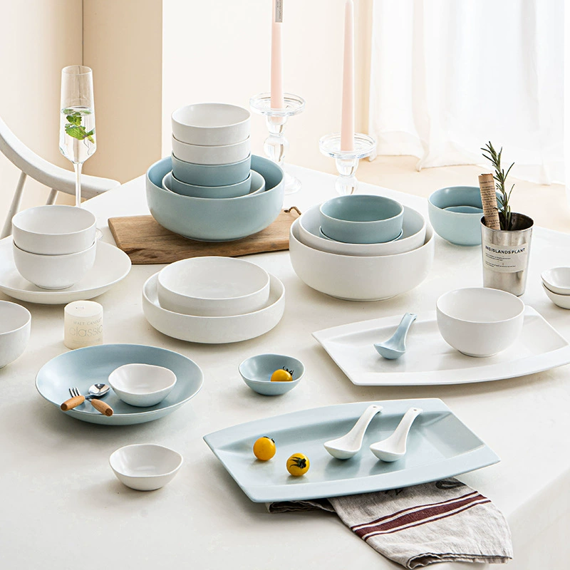 طقم أطباق بورسلين على الطراز الشمالي tableware view 2