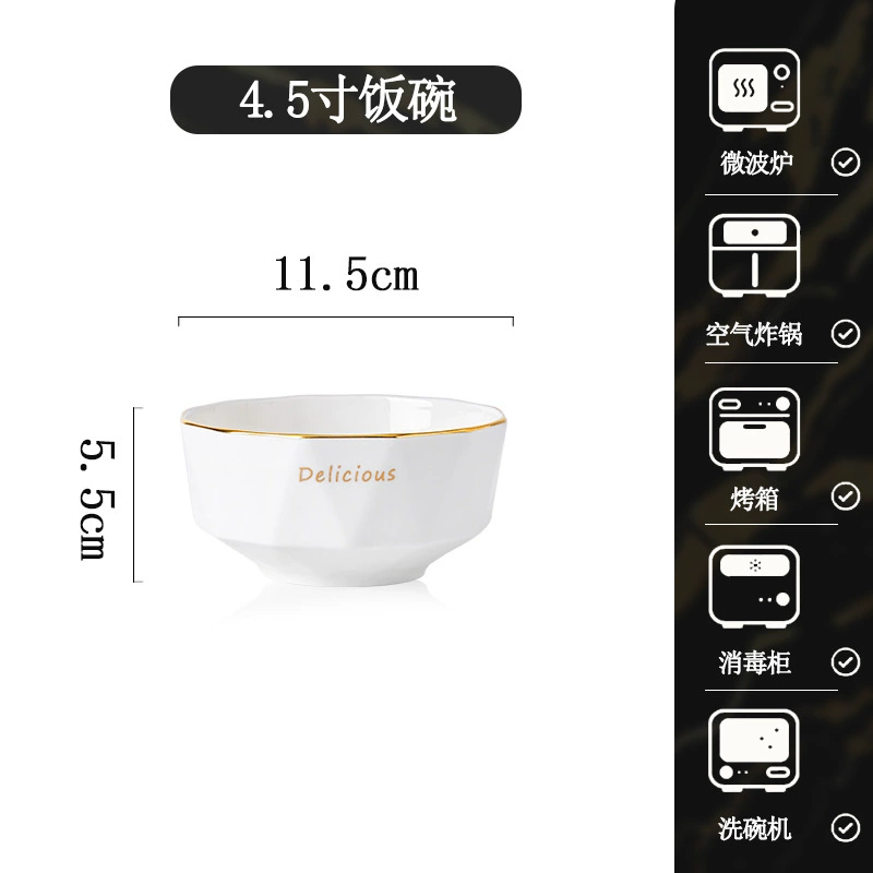 Bone China Dinnerware Set tableware view 6