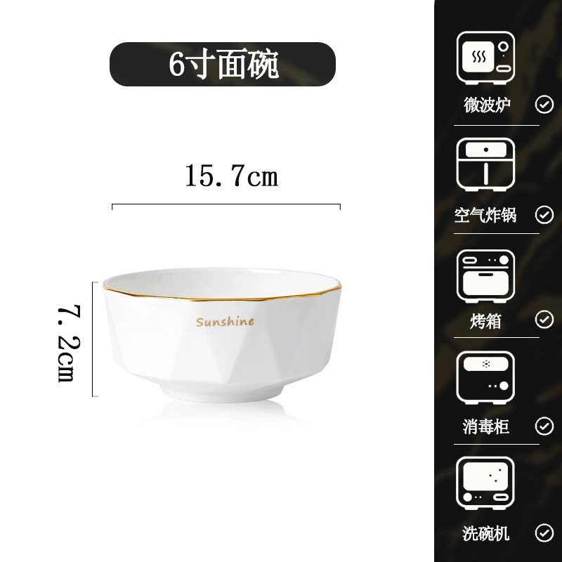 Bone China Dinnerware Set tableware view 7
