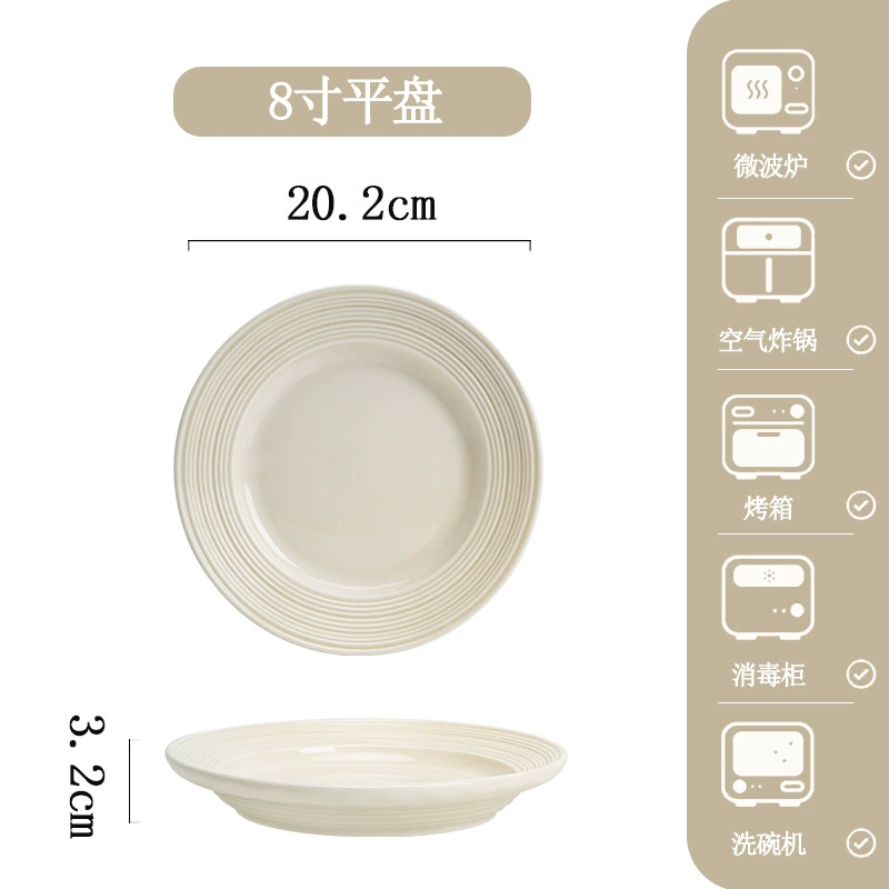 Jogo de jantar de porcelana pintado à mão tableware view 9