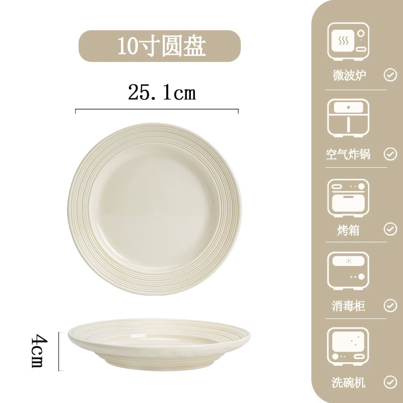 Jogo de jantar de porcelana pintado à mão tableware view 11