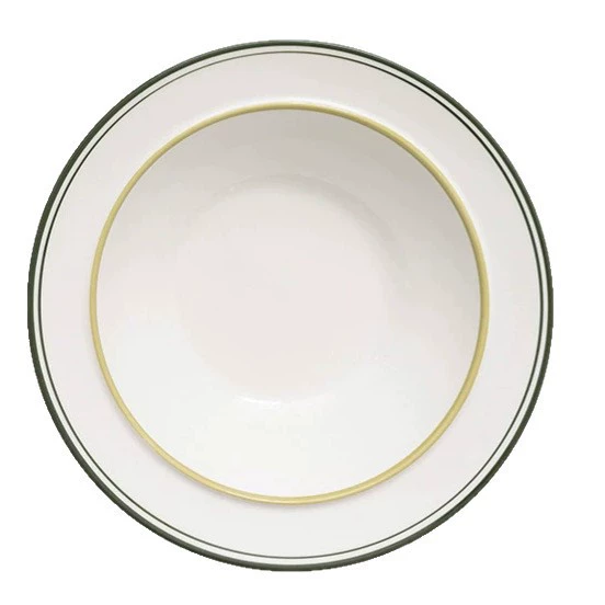 Фарфоровая тарелка для пасты в форме соломенной шляпы tableware view 5