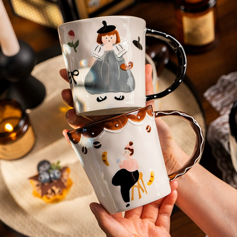 Porcelain Mug with Lid